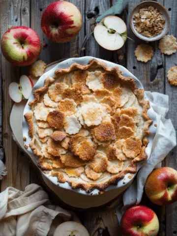 Apple Pie Dip with Pie Crust Chips