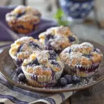 Baked Blueberry Fritter Bites