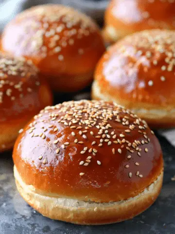 Brioche Burger Buns