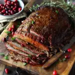 Cranberry Holiday Beef Brisket