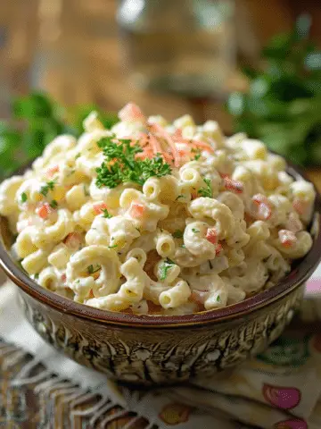 Creamy Classic Macaroni Salad