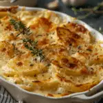 Creamy Garlic Yukon Scalloped Potatoes
