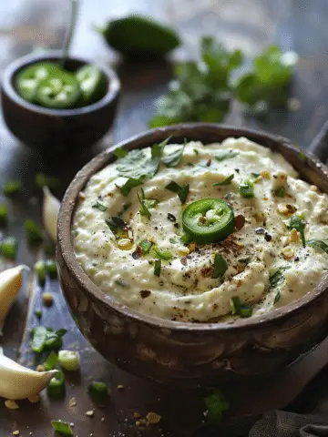 Creamy Jalapeño Dip
