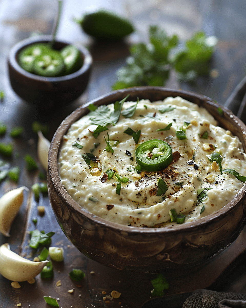 Creamy Jalapeño Dip
