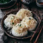 Crispy Pan‑Fried Cabbage & Noodle Buns