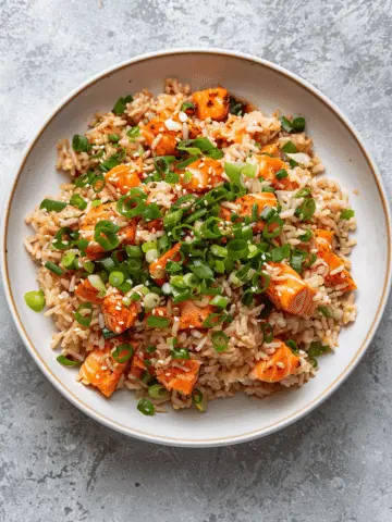Crispy Rice with Spicy Salmon