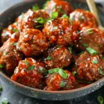 Crock Pot BBQ Meatballs