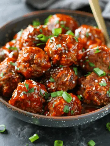 Crock Pot BBQ Meatballs
