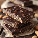 Dark Chocolate and Sea Salt Nut Bars