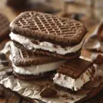 Football Ice Cream Sandwiches