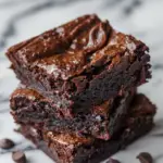 Fudgy Vegan Peanut Butter Brownies