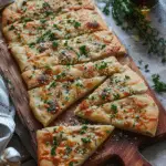 Garlic Parmesan Flatbread