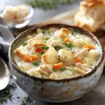 Healthy Chicken Pot Pie Soup