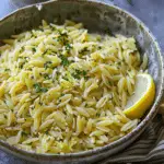 Homemade Orzo al Limone