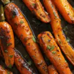 Honey Brown Sugar Roasted Carrots