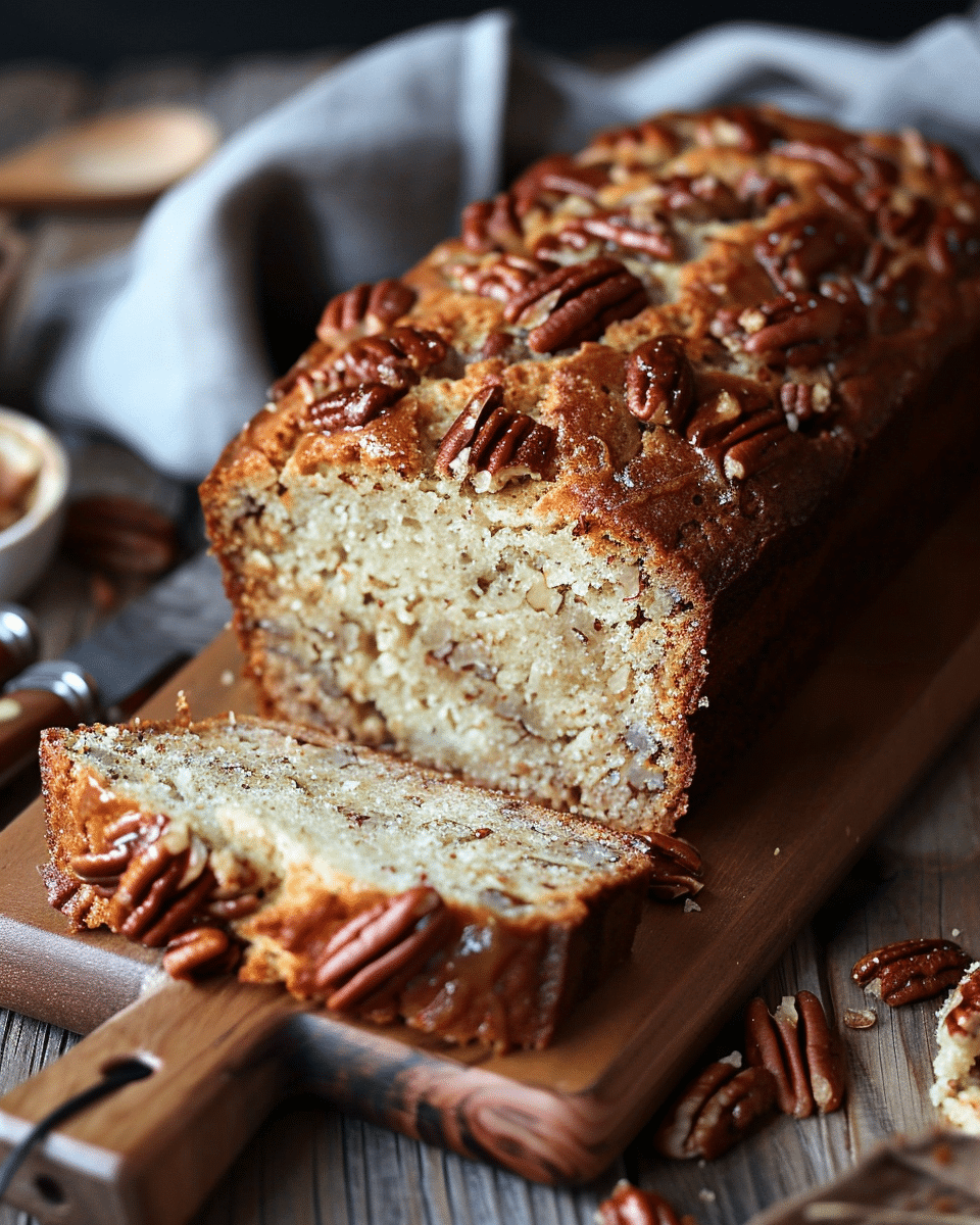 Honey Butter Sweet Alabama Pecanbread