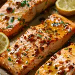 Honey Garlic Butter Baked Salmon