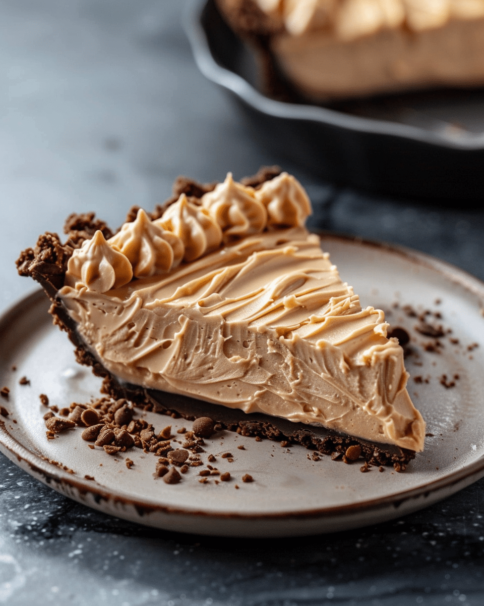 No-Bake Peanut Butter Pie
