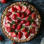 No-Bake Vegan Strawberry Pie