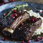 Pomegranate‑Braised Short Ribs