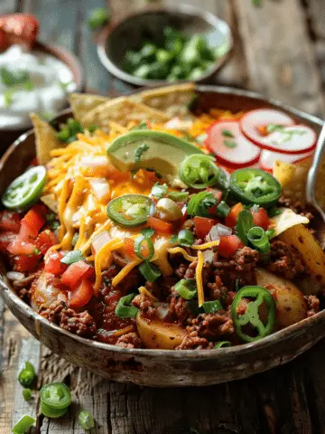 Potato Taco Bowls
