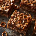 Quick No‑Bake Salted Caramel Pretzel Bars