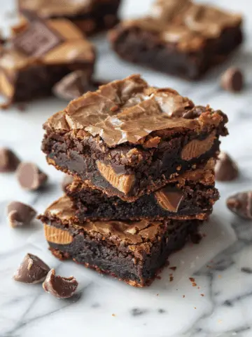 Reese’s Peanut Butter Cup Brownies