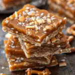 Salted Caramel Pretzel Bars