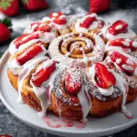 Strawberry Cinnamon Rolls