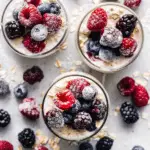 Triple Berry Overnight Oats