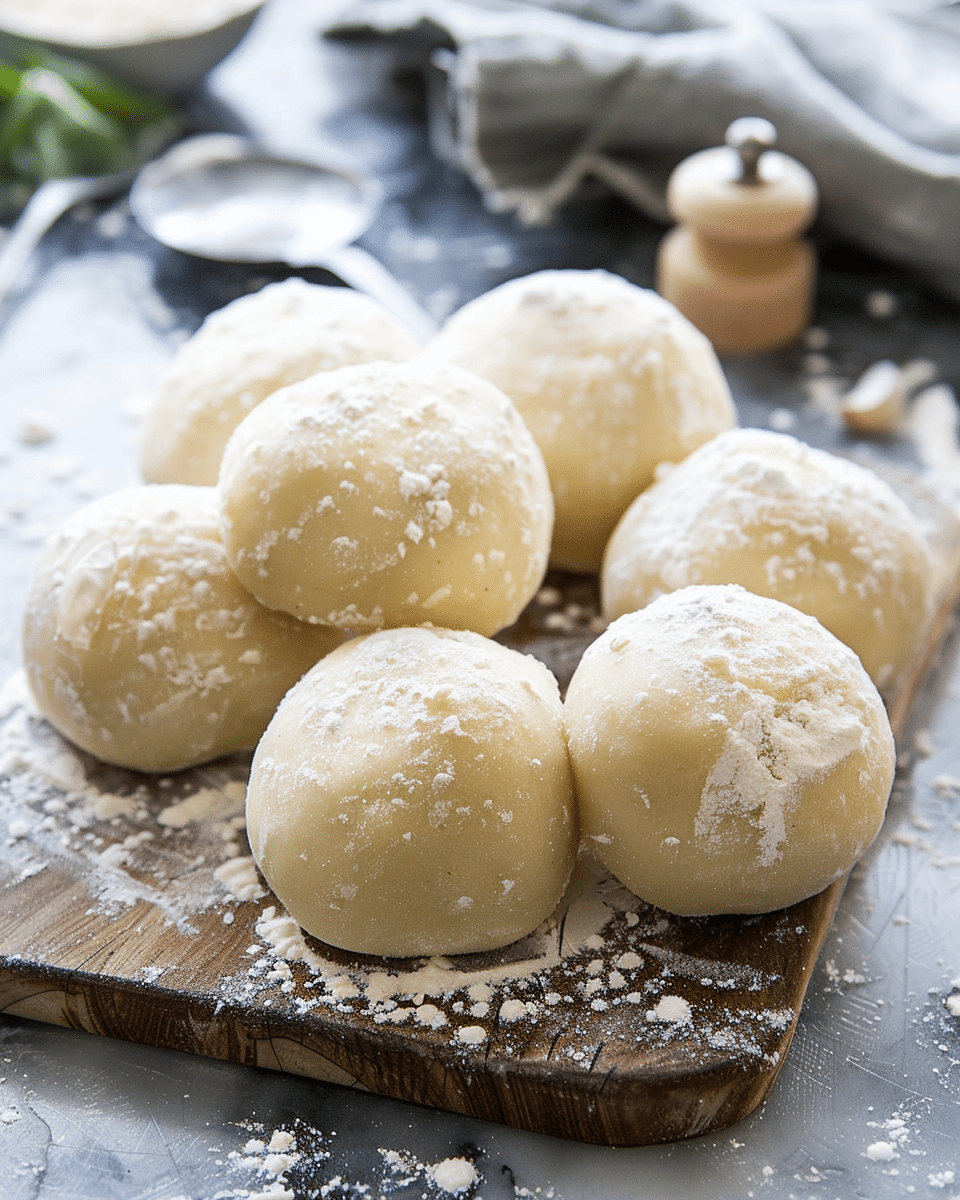Vegan Garlic Dough Balls
