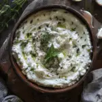 Whipped Feta Dip with Roasted Garlic and Herbs