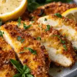 Air Fryer Parmesan Crusted Chicken