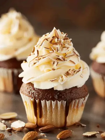 Almond Amaretto Cupcakes