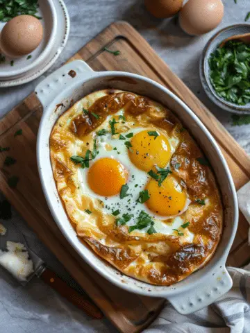 Baked Egg Tortilla