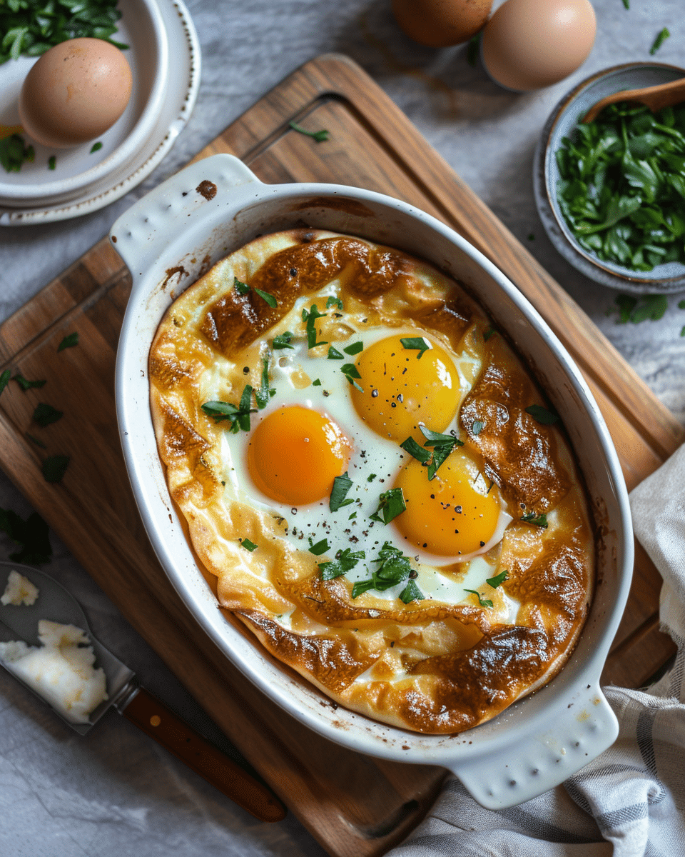 Baked Egg Tortilla