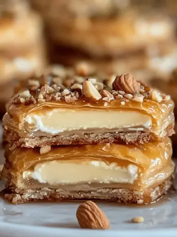 Baklava Cream Sandwich Cookies
