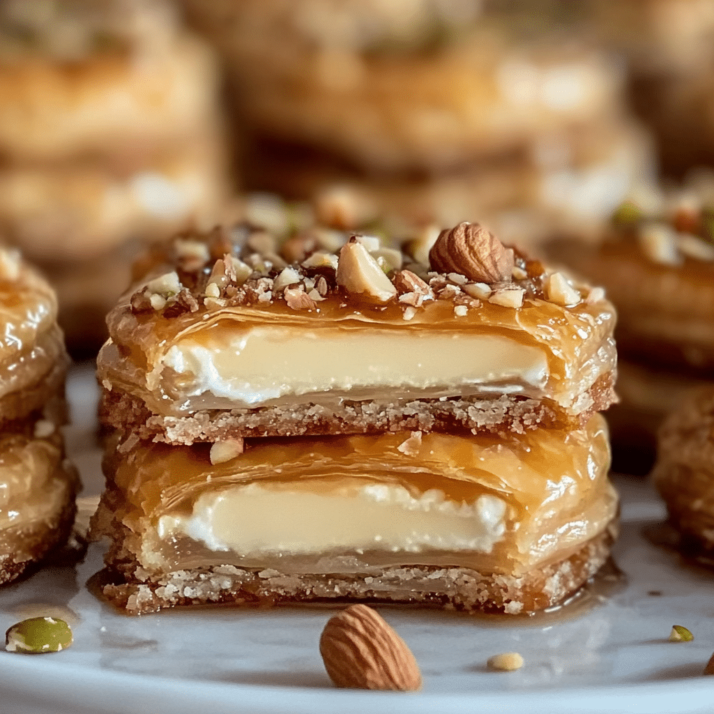 Baklava Cream Sandwich Cookies