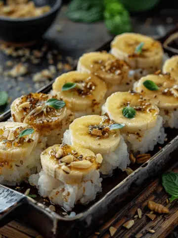 Banana Sushi