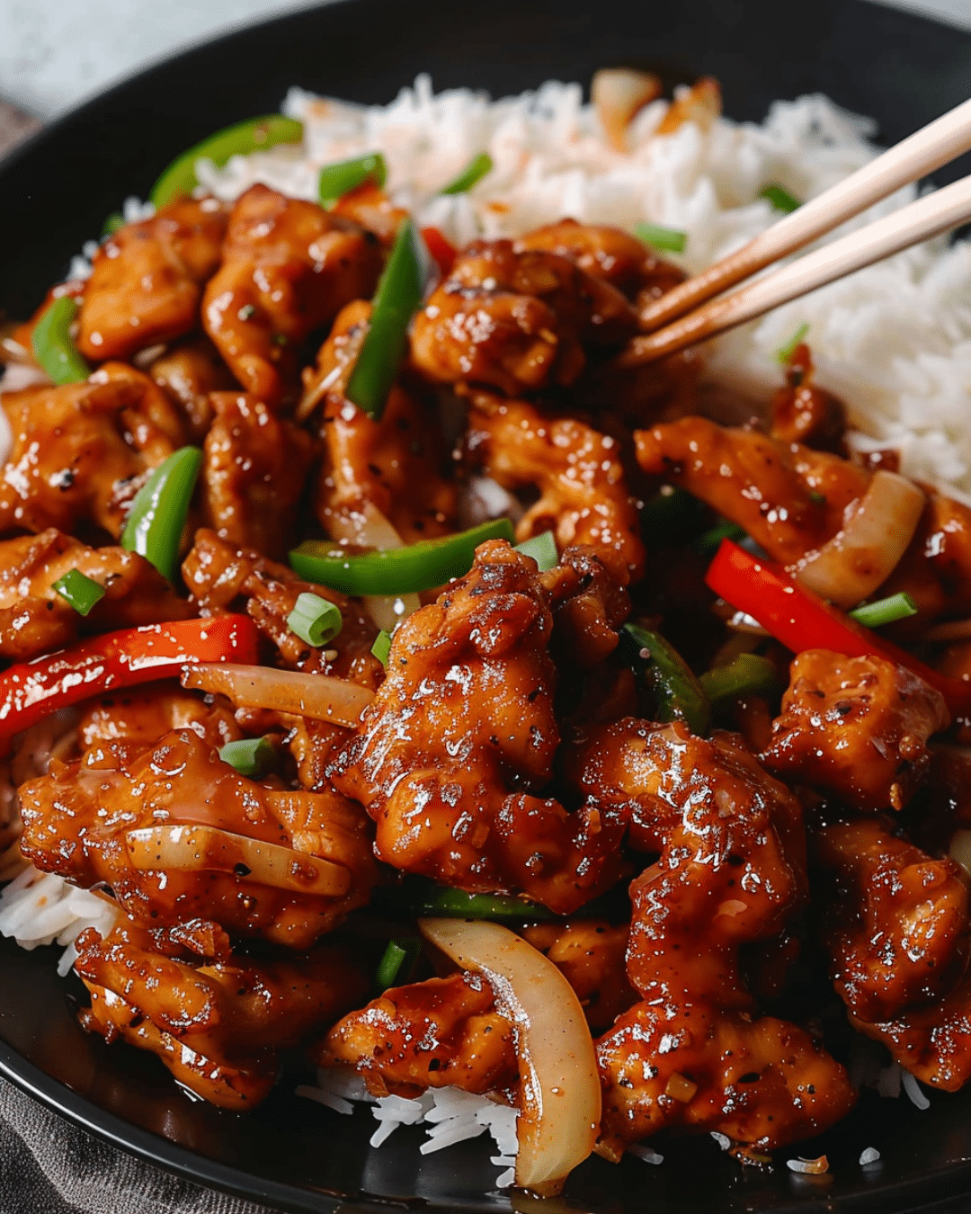 Black Pepper Chicken (Chinese Takeout Style)