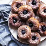 Blueberry Cake Donuts