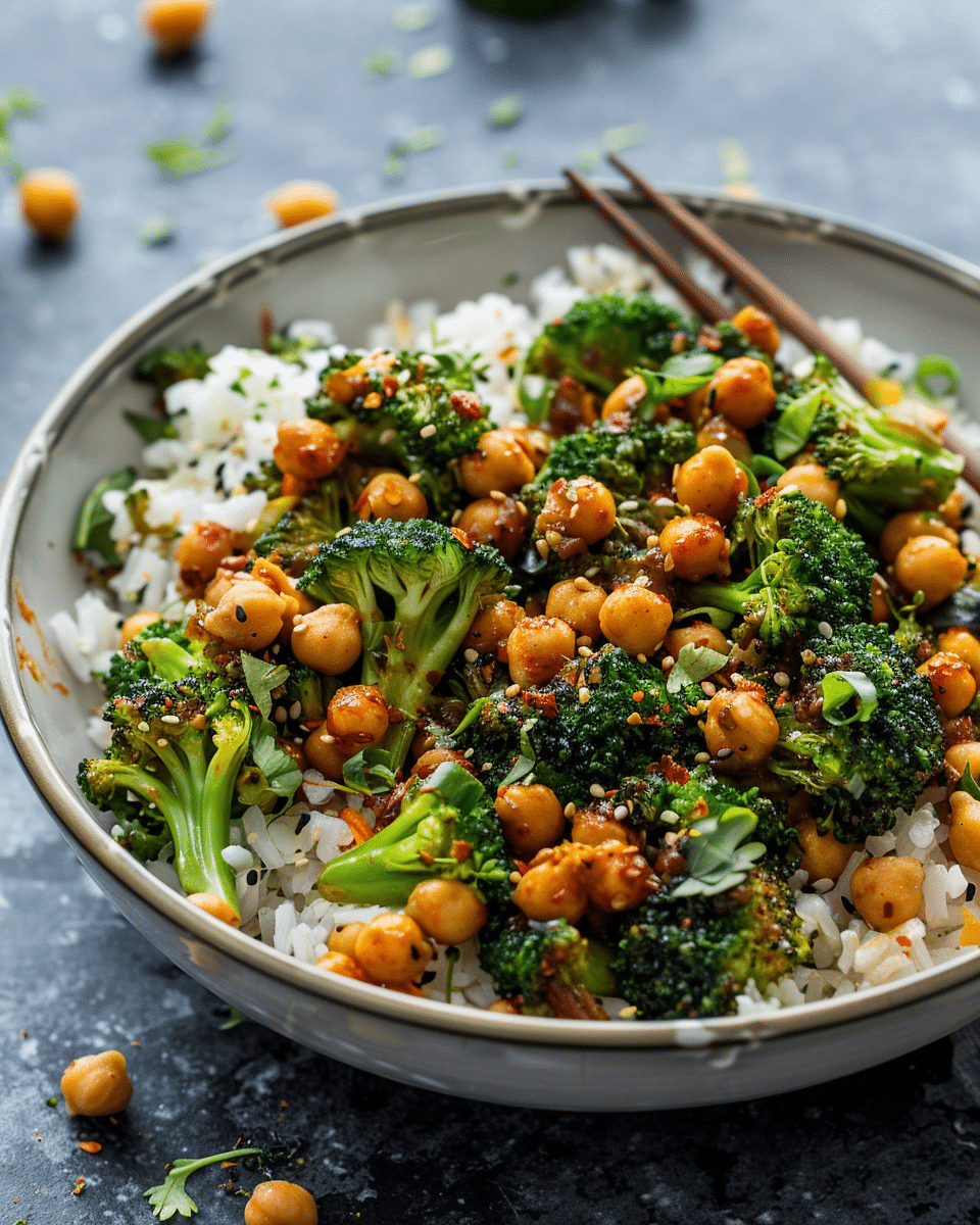 Broccoli & Chickpea Power Stir-Fry