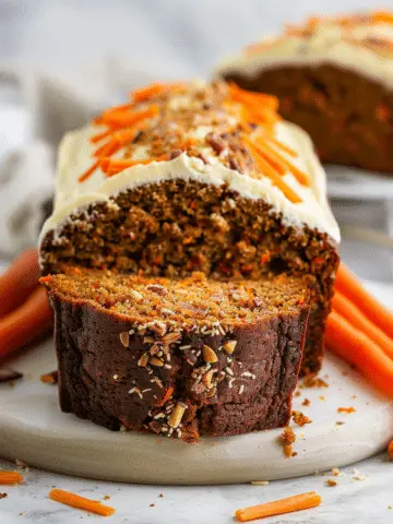 Carrot Cake Loaf