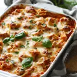 Cheesy Baked Tortellini Casserole