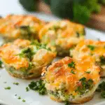 Cheesy Chicken & Broccoli Casserole Bites