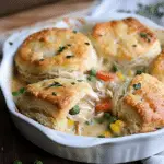 Chicken Pot Pie with Biscuits