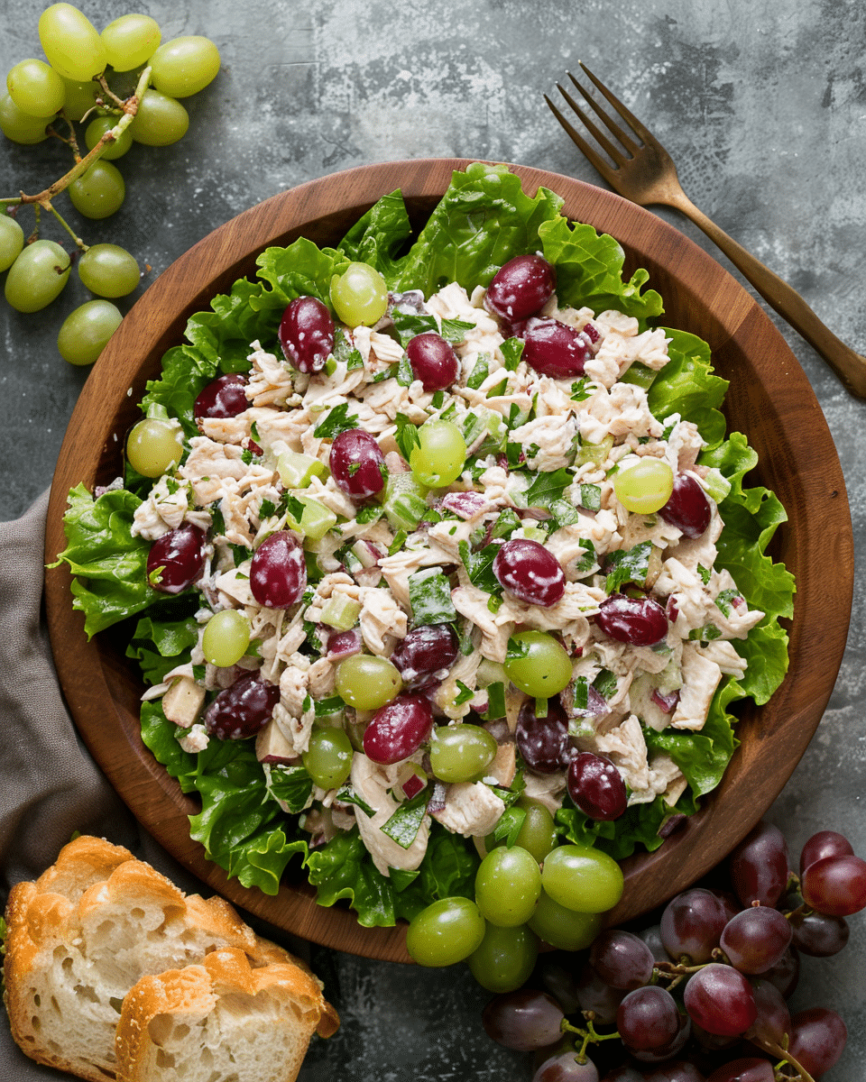 Chicken Salad with Grapes