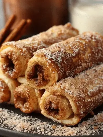 Cinnamon Sugar French Toast Roll-Ups