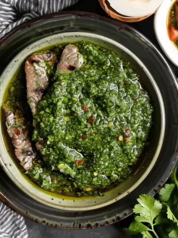 Classic Chimichurri Sauce
