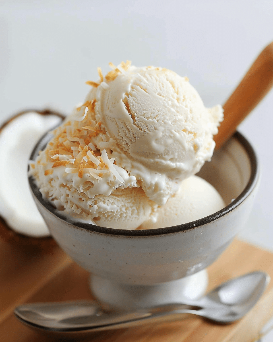 Coconut Milk Ice Cream
